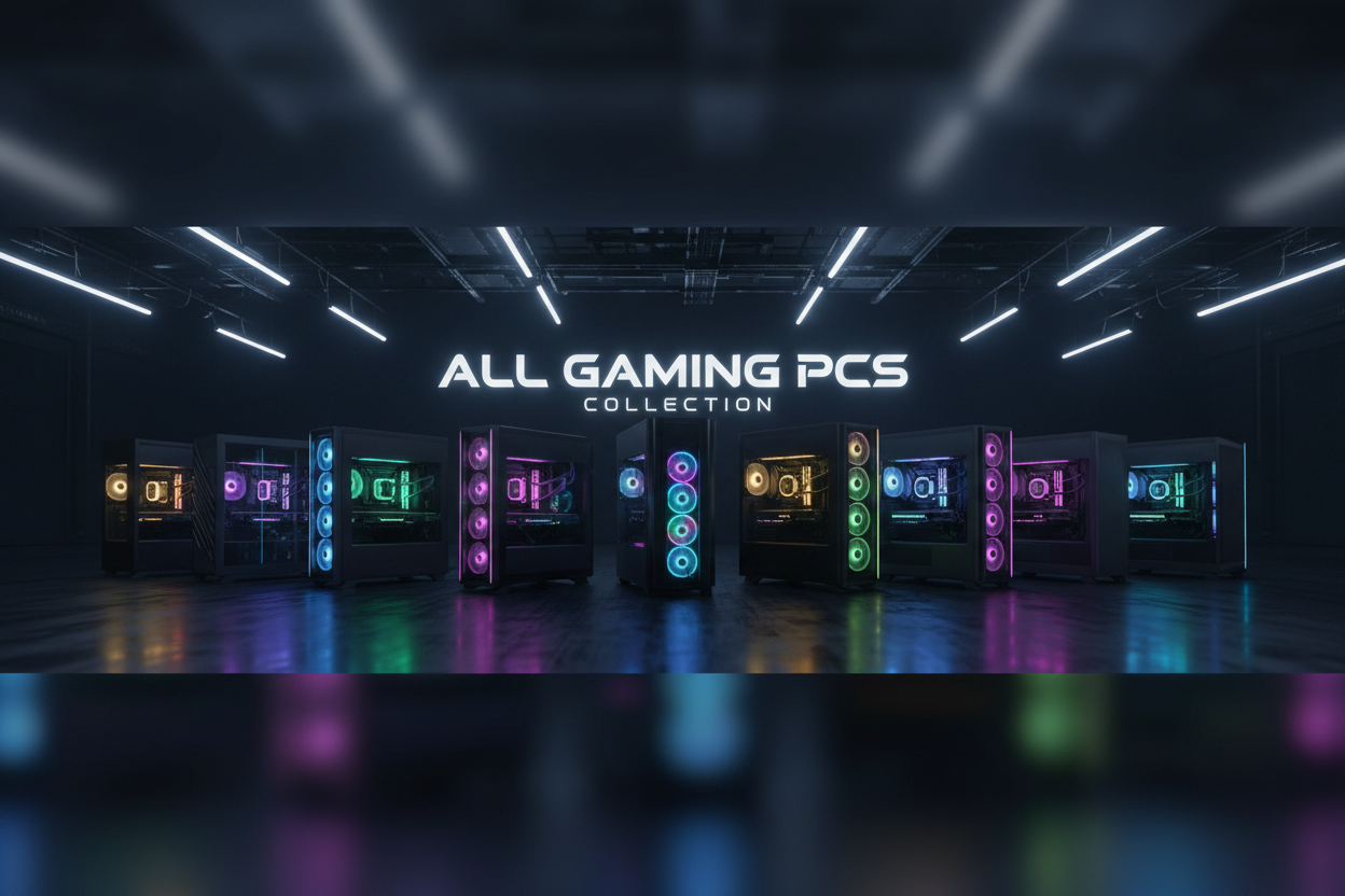 All Gaming PCs Banner