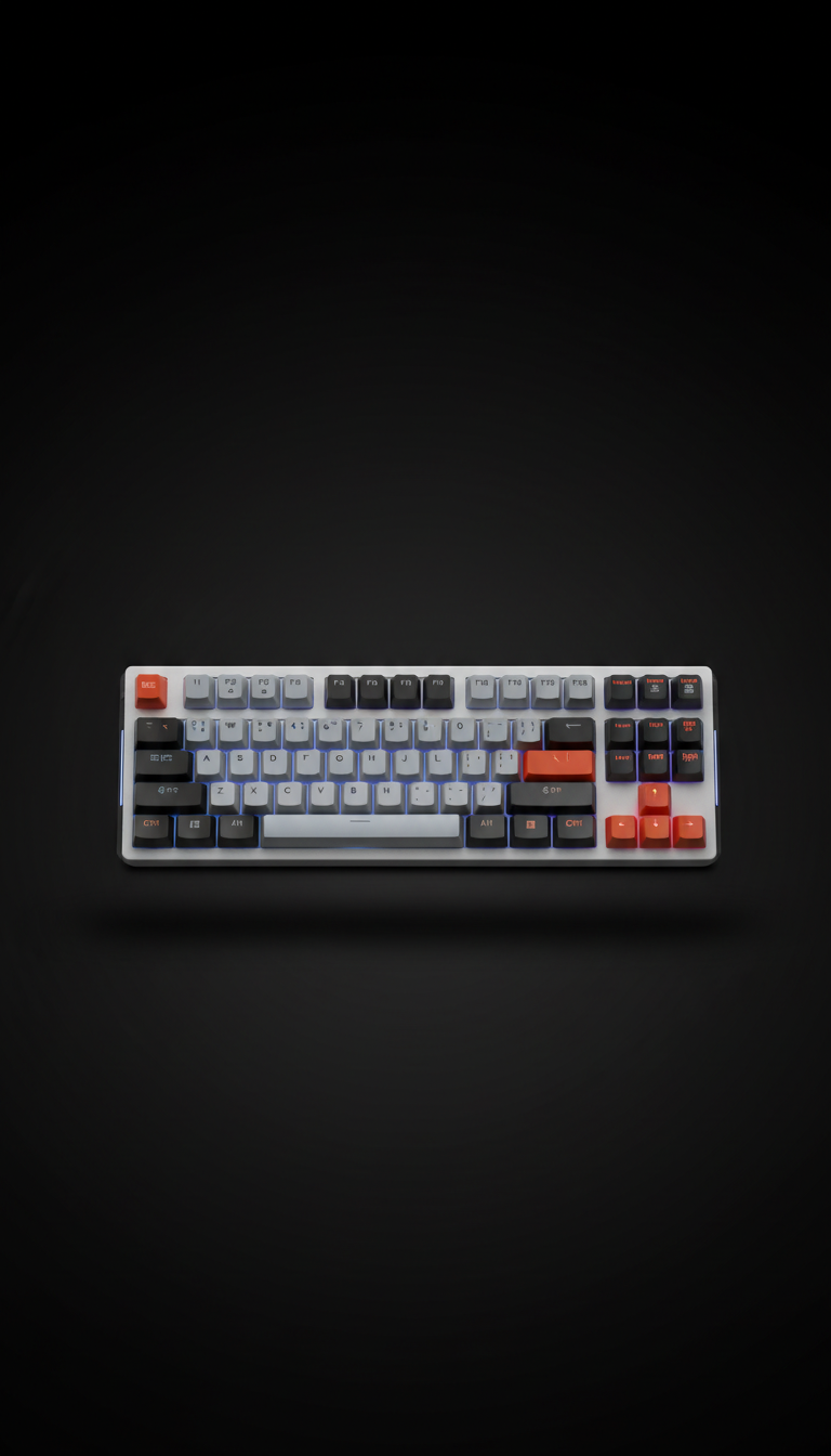 Mechanical Gaming Keyboard with Aluminum Frame